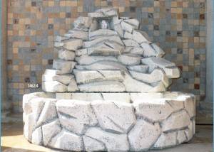 Fuente de piedras con Rocas