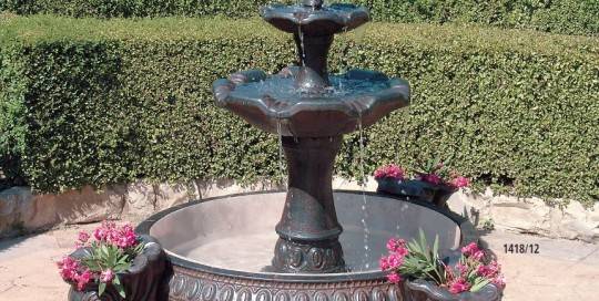 Fuente de piedra para jardín Alhambra